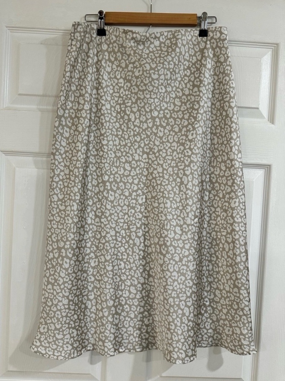 Mudpie Leopard Slip Skirt